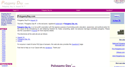 Desktop Screenshot of polygamyday.com